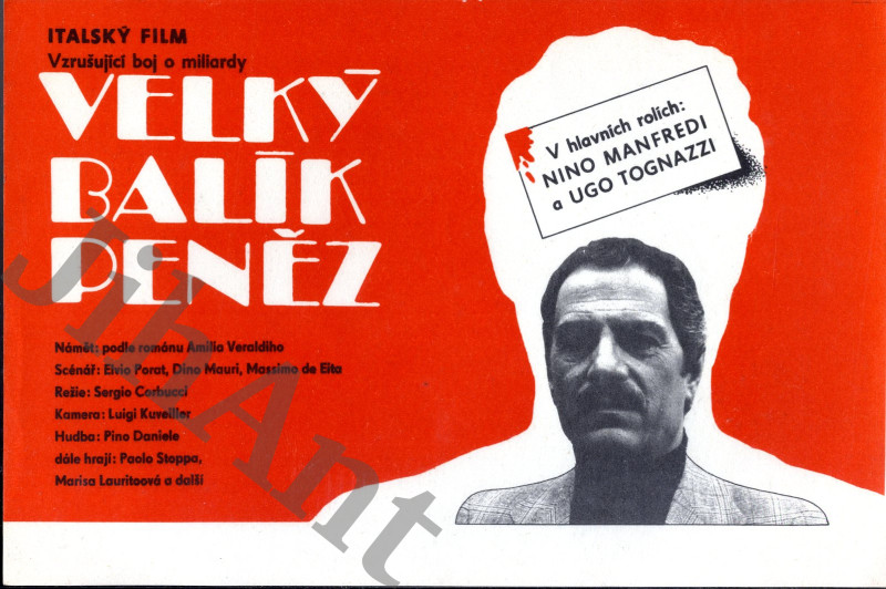 Filmový plakát, slepka - Velký balík peněz