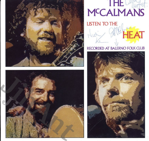 LP - The McCalmans - Listen To The Heat - PODPISY !