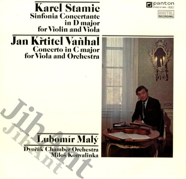LP - Karel Stamic, Jan Křtitel Vaňhal – Sinfonia Concertanate In D Major For Violin, Viola And Orchestra Concerto In C Majir For Viola And Orchestra