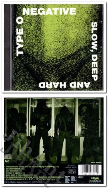 CD -   Type O Negative – Slow, Deep And Hard