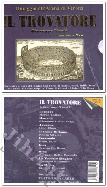 2CD - Giuseppe Verdi, Orchestra Del Teatro San Carlo, Coro Del Teatro San Carlo – Il Trovatore