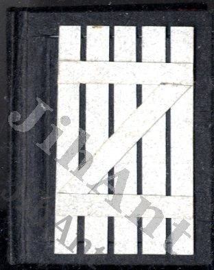 Zápisníček, bílý papír - ruční práce - P.F. 2004 (text na prvních 4 listech)