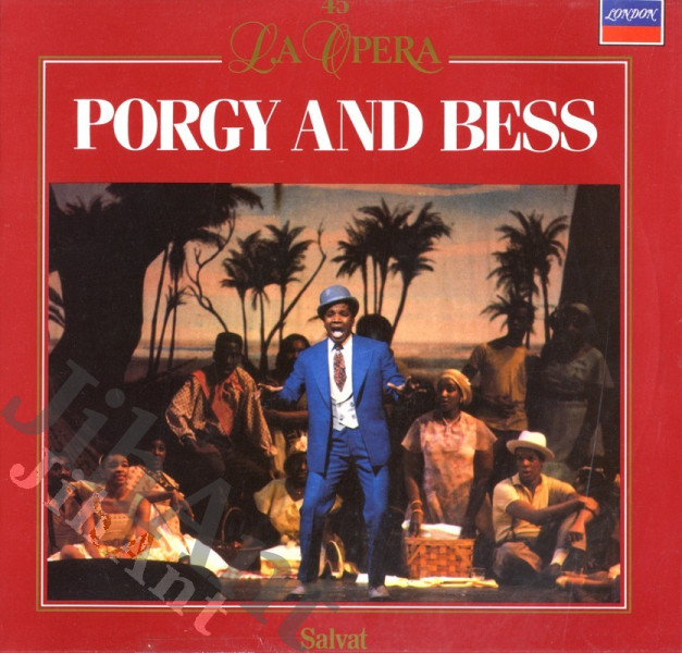 LP - George Gershwin, Ira Gershwin, DuBose Heyward, Lorin Maazel, Cleveland Orchestra & Chorus, Willard White, McHenry Boatwright, Francois Clemmons, Arthur Thompson, Leona Mitchell, Florenc
