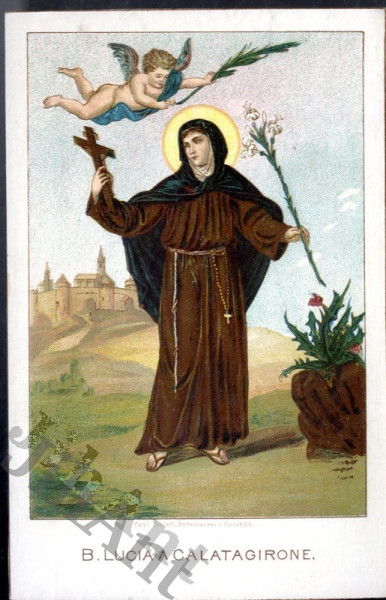 Svatý obrázek - B. Lucia a Calatagirone