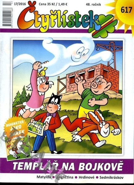 Čtyřlístek 617 - Templář na Bojkově