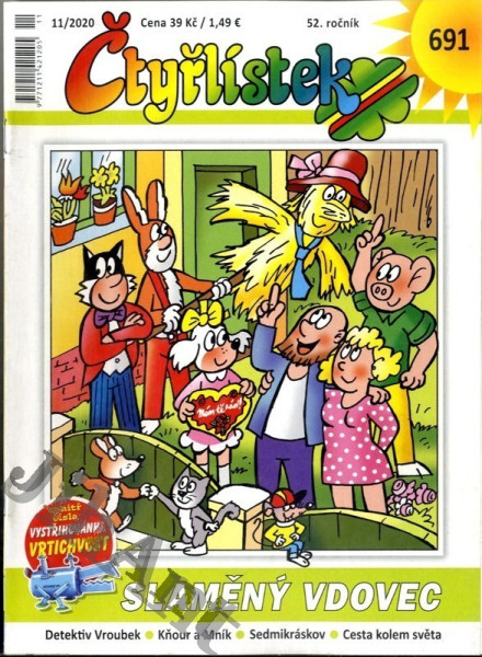 Čtyřlístek 691 - Slaměný vdovec