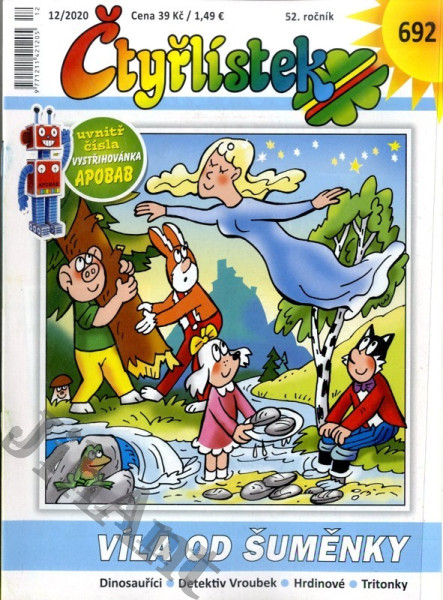 Čtyřlístek 692 - Slaměný vdovec