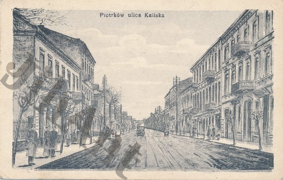 Piotrków ulica Kalista