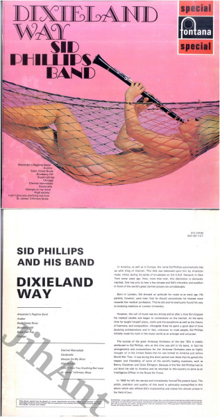 LP - Sid Phillips And His Band - Dixieland Way