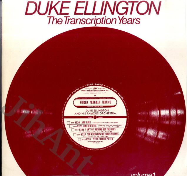 LP - Duke Ellington - The Transcription Years - Volume 1