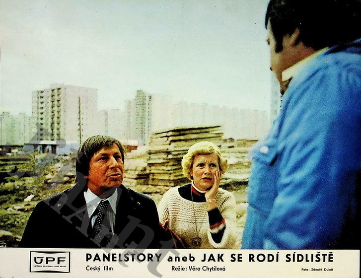Fotoska - Panelstory aneb Jak se rodí sídliště - Věra Chytlilová