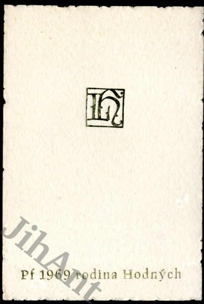 PF 1969 rodina Hodných
