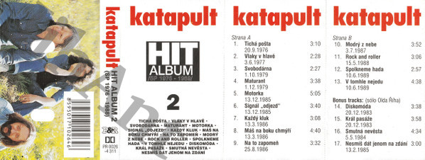 MC - Katapult ‎– Hit album 2 (SP 1976 - 1989)