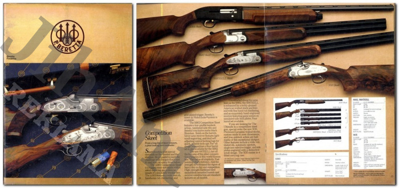 Reklama - Katalog P. Beretta Corp. USA - 1988